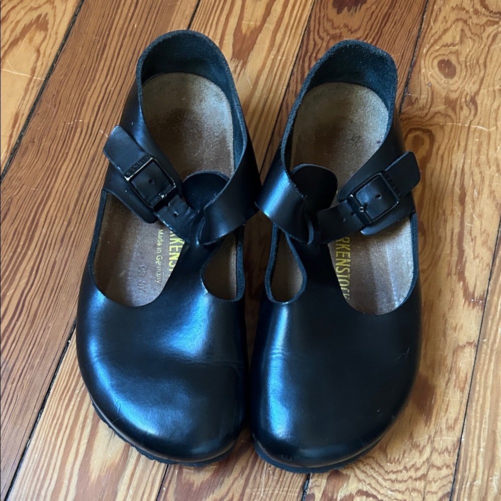 Birkenstock Paris Mary Janes 38 Narrow